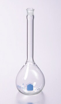 Pyrex&#174; VISTA&#8482; volumetric flask, Class A capacity 250&#160;mL