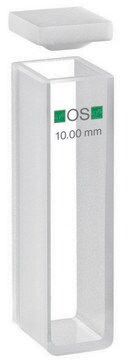 Hellma&#174; Makro-Küvetten für Absorptionsmessungen, Standardzellen Special Optical Glass, spectral range 320-2,500 nm, pathlength 10&#160;mm, chamber volume 3,500&#160;&#956;L