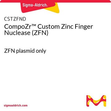 CompoZr&#174; Custom Zinc Finger Nuclease (ZFN) ZFN plasmid only