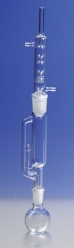 Pyrex&#174; extraction apparatus with Allihn condenser, jointed capacity 1,000&#160;mL