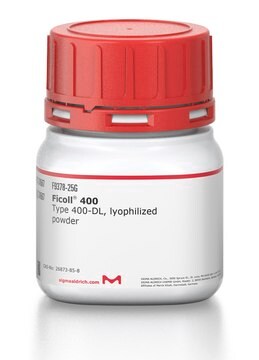 Ficoll&#174; 400 Type 400-DL, lyophilized powder