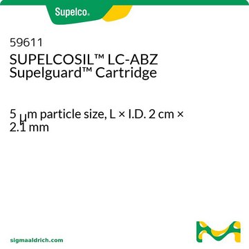 Cartucho SUPELCOSIL&#8482; LC-ABZ Supelguard 5&#160;&#956;m particle size, L × I.D. 2&#160;cm × 2.1&#160;mm