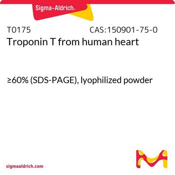 トロポニンT ヒト心臓由来 &#8805;60% (SDS-PAGE), lyophilized powder