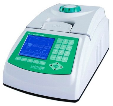 Labnet MultiGene&#8482; Mini PCR Thermal Cycler with 18 well block (18 x 0.5mL), AC/DC input 230 V AC