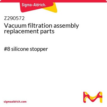 Pièces détachées pour système de filtration sous vide #8 silicone stopper