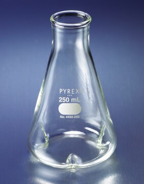 Pyrex&#174; baffled Erlenmeyer flask capacity 250&#160;mL