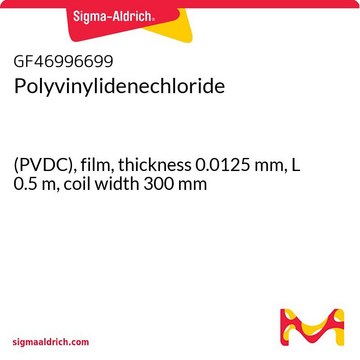 Polyvinylidenechloride (PVDC), film, thickness 0.0125&#160;mm, L 0.5&#160;m, coil width 300&#160;mm