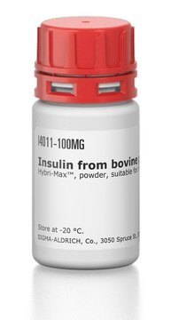 インスリン ウシ膵臓由来 Hybri-Max&#8482;, powder, suitable for hybridoma