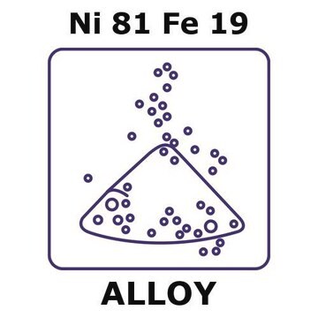 Nickel/Iron powder, 45 max. part. size (micron), Ni81%/Fe19%, weight 50&#160;g, condition atomized