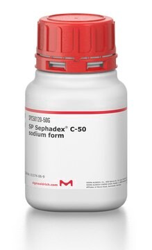 SP Sephadex&#174; C-50 Natrium-Form