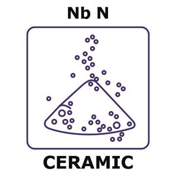 Niobium nitride powder, max. particle size 150 micron, weight 20&#160;g, purity 99%