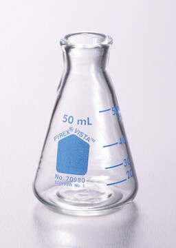 Pyrex&#174; VISTA&#8482; Erlenmeyer flask, narrow-mouth capacity 50&#160;mL