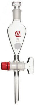 Aldrich&#174; separatory funnel with glass stopcock capacity 50&#160;mL