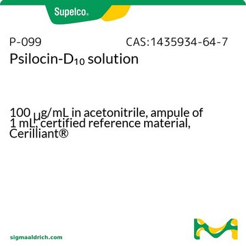 Psilocin-D10 solution 100&#160;&#956;g/mL in acetonitrile, ampule of 1&#160;mL, certified reference material, Cerilliant&#174;