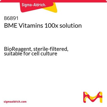 BME Vitamins 100x solution BioReagent, sterile-filtered, suitable for cell culture