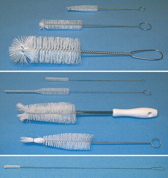 Laboratory brushes Micro tube, L 7&#160;in., brush diam. × L 3/16- 1/2&#160;in. × 3&#160;in.