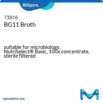 BG11 Broth suitable for microbiology, 100x concentrate, sterile filtered, NutriSelect&#174; Basic