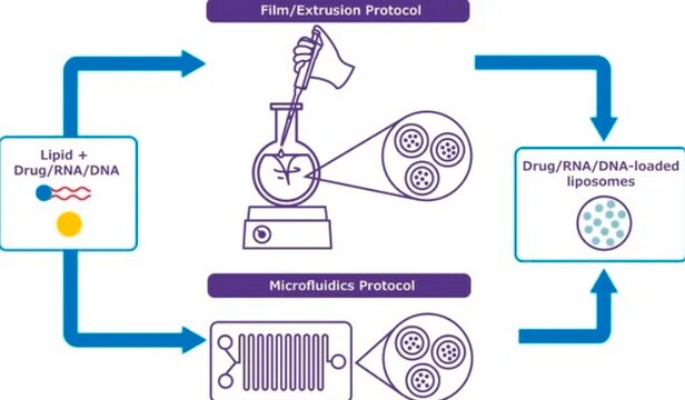 NanoFabTx&#8482; DBCO Lipid Mix for synthesis of DBCO-functionalized liposomes