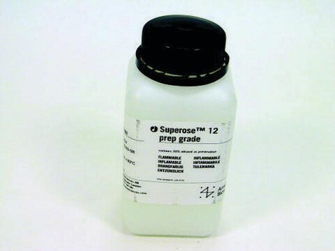 Superose&#174; 12 Prep Grade Cytiva 17-0536-01, pack of 125&#160;mL