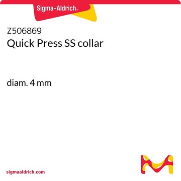 Quick Press SS collar diam. 4&#160;mm