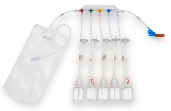 NovaSeptum&#174; GO Bottle Sampling System, Manifold (5-valve) sterile; &#947;-irradiated