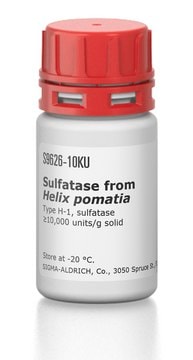 スルファターゼ from Helix pomatia Type H-1, sulfatase &#8805;10,000&#160;units/g solid