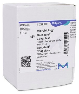 Bactident&#8482; Koagulaza For the detection of the enzyme coagulase developed by Staphylococcus aureus