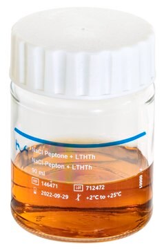 Gepufferte NaCl-Pepton-Lösung mit LTHTh bottle volume 90&#160;mL , filling volume