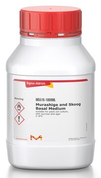 Milieu de base de Murashige et Skoog powder, suitable for plant cell culture