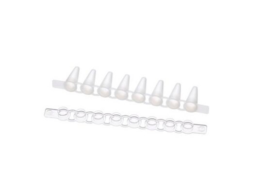 Eppendorf&#174; FAST PCR-Tube Strips caps flat, pack of 120&#160;ea