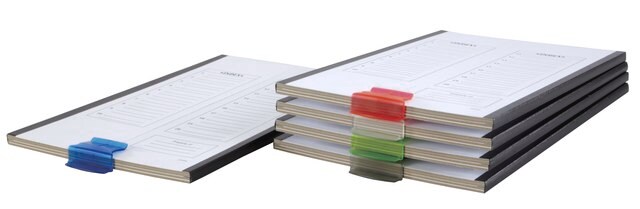 Slide Folder Clasp assorted colors