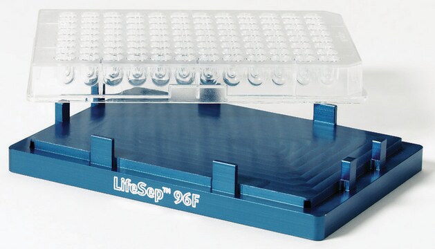 LifeSep magnetic separator unit 96F, for 96 well tray