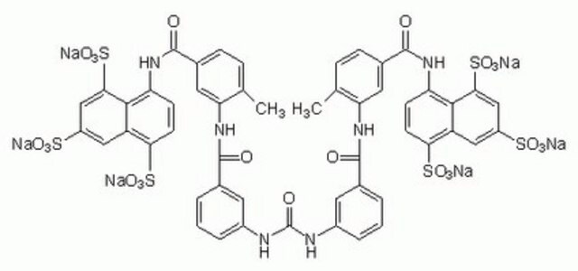 Suramin, Natriumsalz, CAS-Nr. 129-46-4, Calbiochem A reversible and competitive inhibitor of protein tyrosine phosphatases.