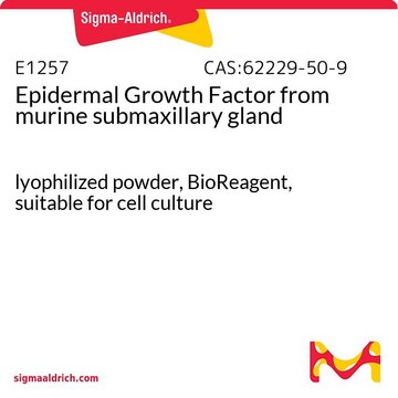 表皮生长因子 来源于鼠颔下腺 lyophilized powder, BioReagent, suitable for cell culture