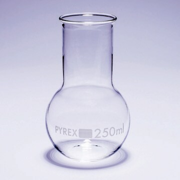 Pyrex&#174; Boiling flask, flat bottom, wide neck 1000&#160;mL