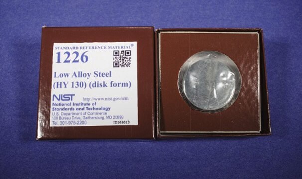 Low alloy steel NIST&#174; SRM&#174; 1226, (HY 130)