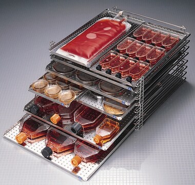 Stak-A-Tray&#8482; system rack for petri dishes and small culture flasks