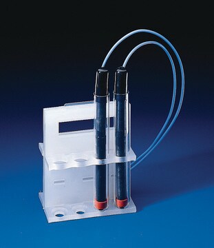 Scienceware&#174; electrode rack holds 8 electrodes in 2 rows of 4 up to 20 mm in diameter