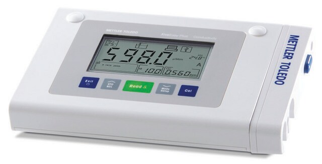 Mettler Toledo FiveEasy&#8482; Plus conductivity bench meter model, FP30, meter only, AC/DC input 230 V AC, universal plug set