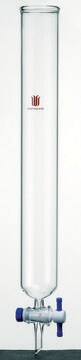 Synthware&#8482; chromatography column with PTFE stopcock I.D. 53.0&#160;mm, L 305&#160;mm