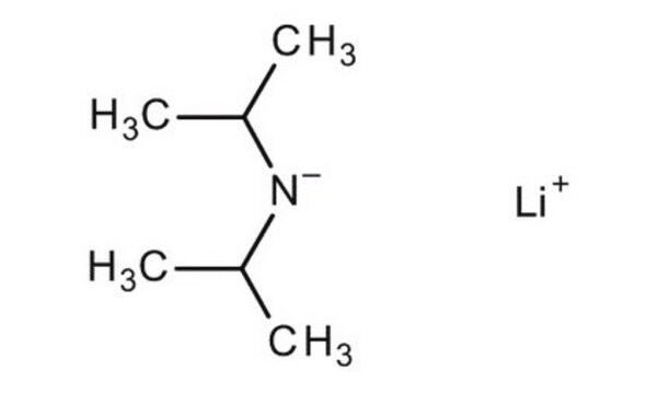 Lithiumdiisopropylamide (solution about 2 molar in cyclohexane/ethylbenzene/ tetrahydrofuran) for synthesis