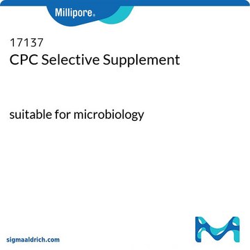 CPC Selective Supplement suitable for microbiology