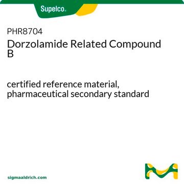 Dorzolamid Związek pokrewny B certified reference material, pharmaceutical secondary standard