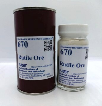 Rutile ore NIST&#174; SRM&#174; 670