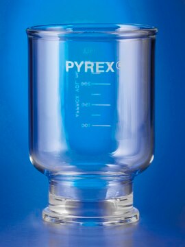 Pyrex&#174; graduated funnel, for 47 mm microfiltration assembly capacity 1&#160;L