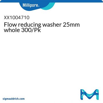 Flow reducing washer 25mm whole 300/Pk