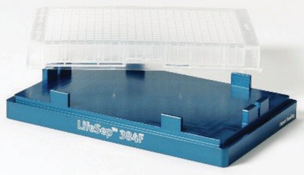 LifeSep magnetic separator unit 384F, for 384 well tray