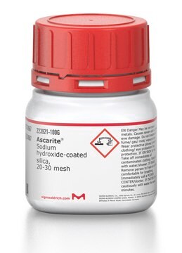 Ascarit&#174; Sodium hydroxide-coated silica, 20-30&#160;mesh