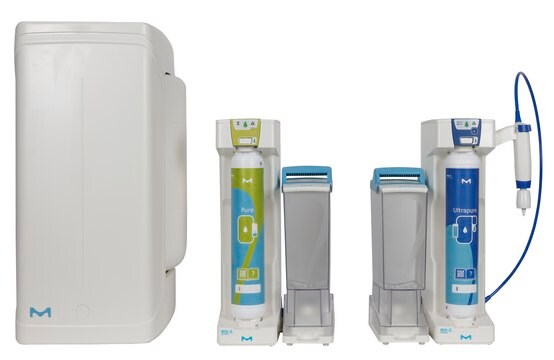 Kit do sistema de purificação Milli-Q&#174; SQ 240XL Preset configuration composed of RO Water Production Station, Ultrapure Water Dispensing Module, two SQ Switch 3.5 L Tanks, one SQ 50 L Tank, SQ Gravity Valve