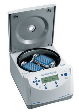 Eppendorf&#174; Centrifuge 5430/5430R 5430, non-refrigerated, with rotor FA-45-16-17, keypad, AC/DC input 120 V, 60 Hz, US 3-pin plug (US)